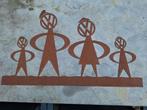 VW Bobbleman family cortenstaal, 74x44cm, Ophalen of Verzenden, Nieuw