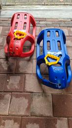 Kunststof Winterslee met Trekkoord, Ophalen, Gebruikt, Kunststof