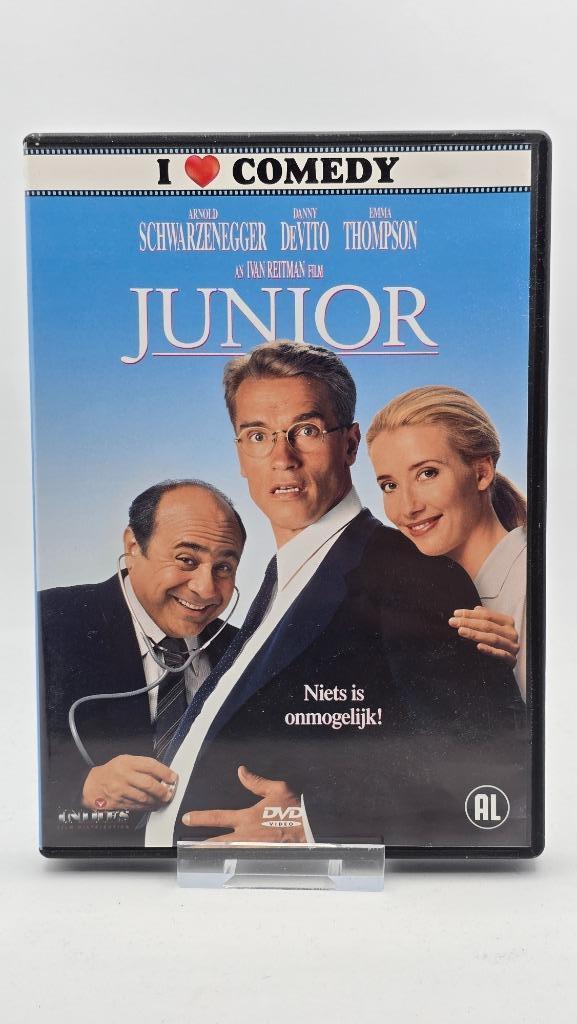 Junior, Cd's en Dvd's, Dvd's | Komedie, Zo goed als nieuw, Ophalen of Verzenden