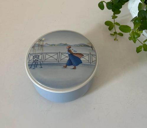 Villeroy & Boch dekseldoosje Winter, Verzamelen, Porselein, Kristal en Bestek, Zo goed als nieuw, Ophalen of Verzenden