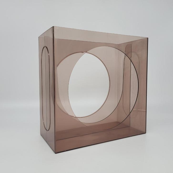 Vintage 70's Platenbak - Vinyl Rack LP Record Holder, Cd's en Dvd's, Vinyl | Overige Vinyl, Gebruikt, 12 inch, Ophalen of Verzenden