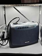 Zoldervondst leuke vintage Philips portable radio, Ophalen of Verzenden, Gebruikt, Radio