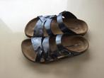 Hush Puppies slippers - zilverkleurige met motief., Slippers, Overige kleuren, Ophalen of Verzenden, Zo goed als nieuw