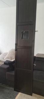 Zwart kast deur, Ophalen, Minder dan 50 cm, 200 cm of meer, Minder dan 25 cm