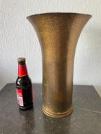 Trench Art vaas , met vele merktekens, Ophalen of Verzenden