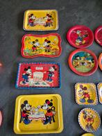 Jaren 40 - Vintage Disney servies - Donald Duck Mickey Mouse, Verzamelen, Stripfiguren, Gebruikt, Ophalen of Verzenden, Snoopy