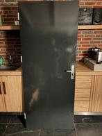 Buitendeur van massief plaatwerk 4 cm dik, Doe-het-zelf en Verbouw, Deuren en Horren, 80 tot 100 cm, Ophalen of Verzenden, 200 tot 215 cm