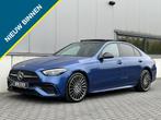 Mercedes-Benz C-klasse 220 d AMG Line FULL PANO NAVI 360 CAM, Te koop, 5 stoelen, C-Klasse, Emergency brake assist