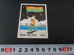 sticker 1983 strip scouting avond vierdaagse den helder *, Verzamelen, Stickers, Ophalen, Zo goed als nieuw, Bedrijf of Vereniging