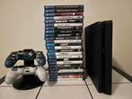 ps4 slim 24 spelletjes 2 controllers oplaadstation, Spelcomputers en Games, Spelcomputers | Sony PlayStation 4, Ophalen, Zo goed als nieuw