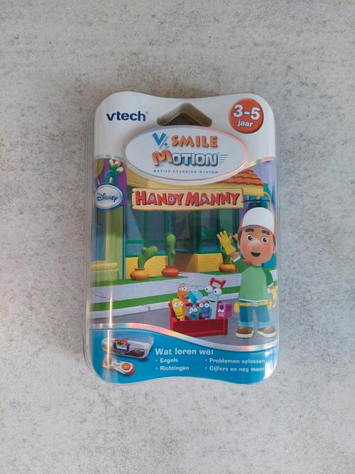 V tech V Smile Motion Game "Handy Manny",NIEUW in verpakking, Kinderen en Baby's, Speelgoed | Vtech, Nieuw, 2 tot 4 jaar, Ophalen of Verzenden