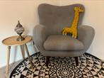 Fauteuil stoel Viborg leen bakker licht grijs, Huis en Inrichting, Fauteuils, Ophalen, Gebruikt, 75 tot 100 cm, Stof
