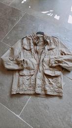 Groene heren zomerjas ZGAN Maat L, Kleding | Heren, Jassen | Zomer, Ophalen of Verzenden, Zo goed als nieuw, Maat 52/54 (L), Groen