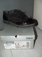 Gabor zwarte lage brogue veterschoenen mini stud maat 38 5G, Kleding | Dames, Zwart, Gabor, Nieuw, Ophalen of Verzenden
