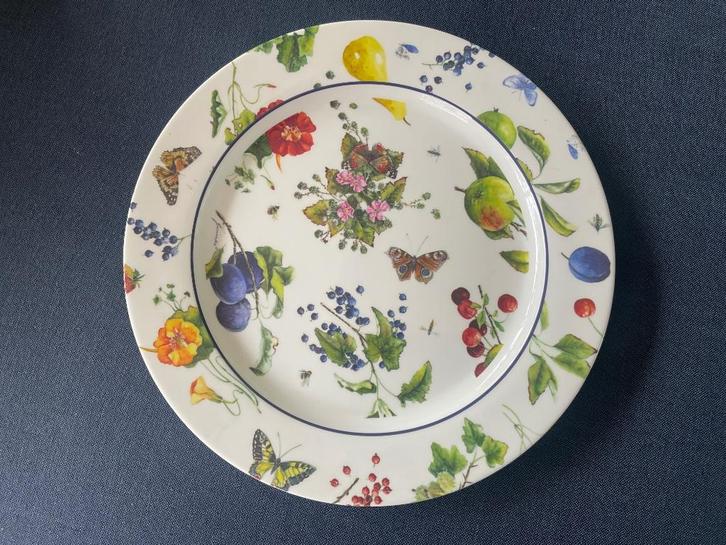 JBS fruit&flowers kunststof bord, Huis en Inrichting, Keuken | Servies, Bord(en), Overige stijlen, Overige materialen, Ophalen of Verzenden
