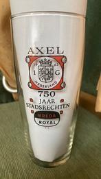 Bierglas Axel 750 jaar Stadsrechten Breda Royal 3 Hoefijzers, Verzenden, Zo goed als nieuw, Glas of Glazen, Overige merken