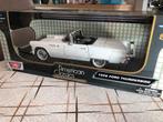 MotorMax 1/18 ford thunderbird uit 1956 nieuw in de doos, Hobby en Vrije tijd, Modelauto's | 1:18, Nieuw, Motormax, Auto, Ophalen