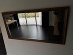 Spiegel met houten lijst, Huis en Inrichting, Woonaccessoires | Spiegels, Ophalen, Zo goed als nieuw, Rechthoekig, Minder dan 100 cm