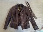 Bruine leren jas, Kleding | Dames, Bruin, Street One, Ophalen of Verzenden, Maat 36 (S)