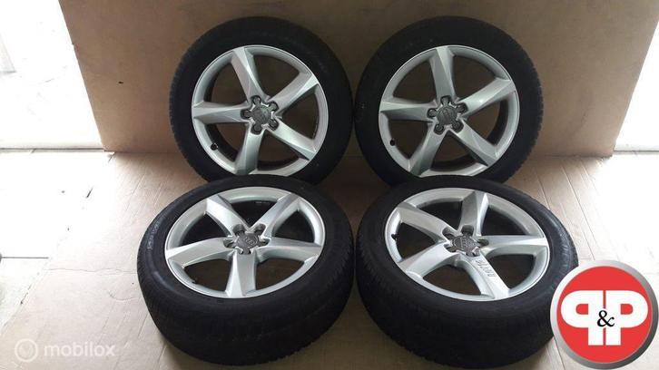 19 Inch Audi A8 4H Velgen Met Banden 4H0601025C, Auto-onderdelen, Banden en Velgen