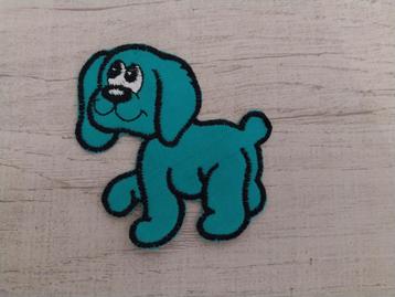 Applicatie plaatje groen hondje NIEUW beschikbaar voor biedingen