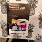 stream&cast dongel smart tv wireless display dongle, Ophalen of Verzenden, Nieuw