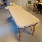 Massagetafel koffermodel met extra hoofd en armsteunen, Sport en Fitness, Ophalen, Zo goed als nieuw, Massagetafel