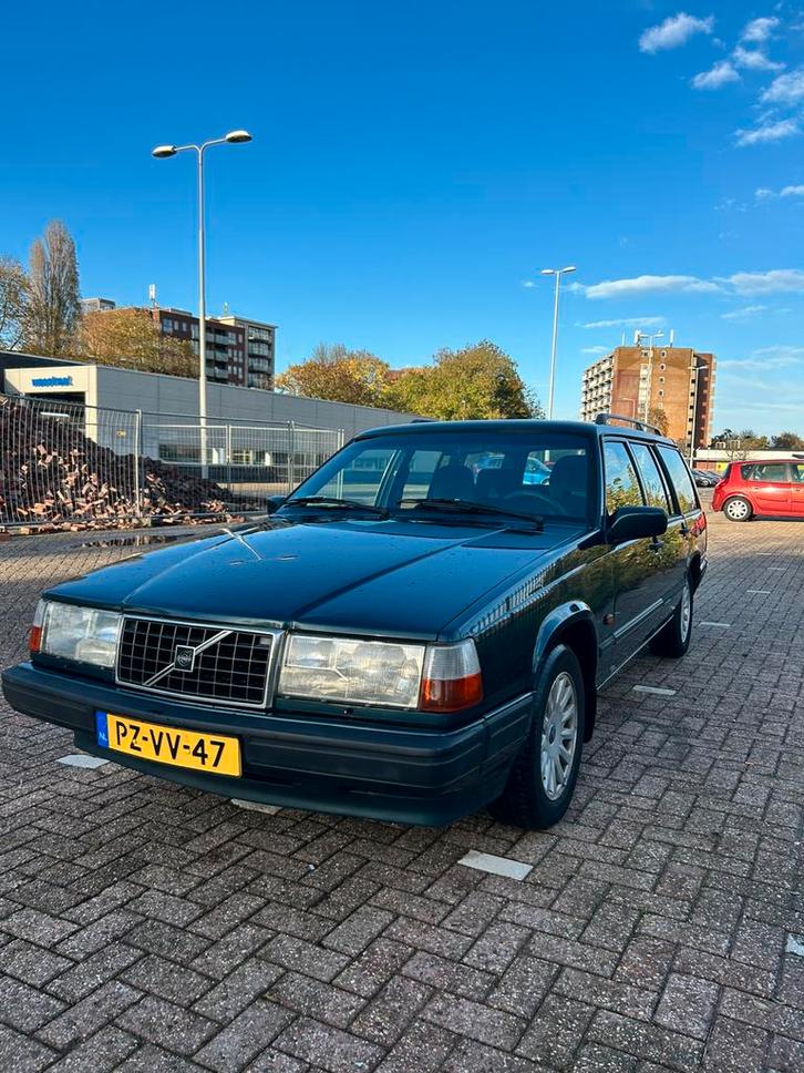Volvo 940 2.3 IC 1997 Groen, Auto's, Volvo, Particulier, Airbags, Airconditioning, Bluetooth, Dakrails, Elektrische ramen, Radio