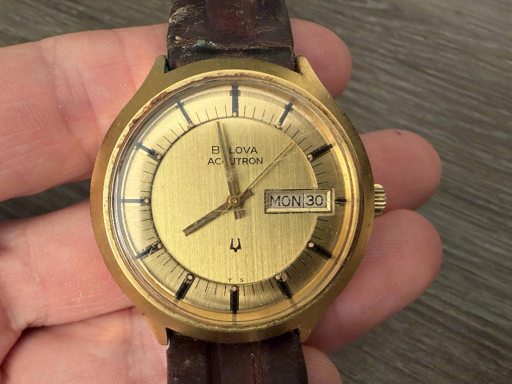 Bulova Accutron horloge, Sieraden, Tassen en Uiterlijk, Horloges | Heren, Overige merken, Overige materialen, Polshorloge, Ophalen of Verzenden