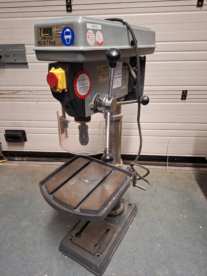 Huvema HU 16K Profi Kolomboormachine - Bj 2002, Doe-het-zelf en Verbouw, Gereedschap | Boormachines, Gebruikt, Kolomboormachine