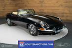 Jaguar E-Type Series 1.5 cabriolet | Route 66 Auctions, Lederen bekleding, Overige carrosserieën, Zwart, Leder