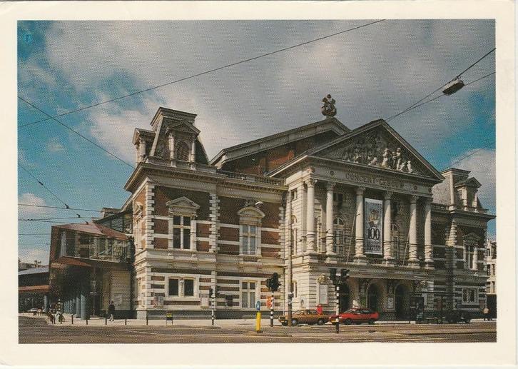 AMSTERDAM Concertgebouw, Verzamelen, Ansichtkaarten | Nederland, Gelopen, Noord-Holland, 1980 tot heden, Verzenden