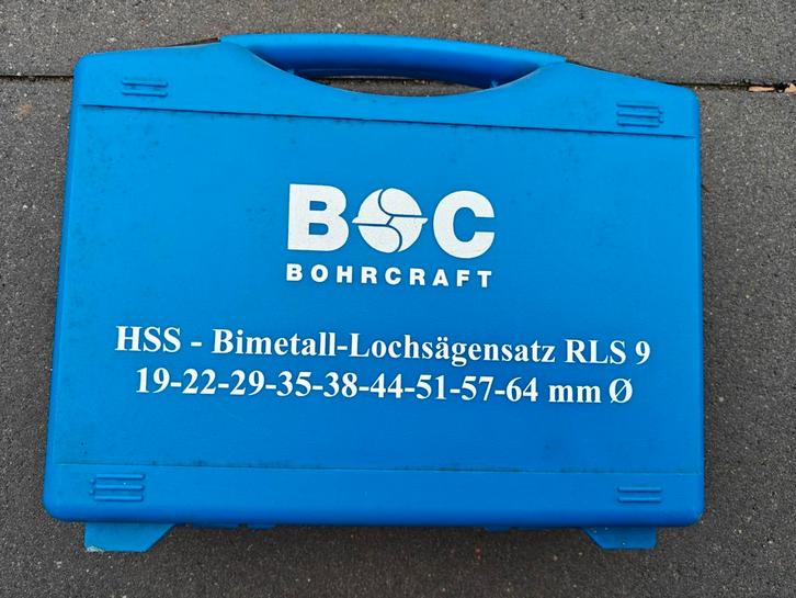 BOC Bohrcraft Gatenzaag Set RLS 9, Doe-het-zelf en Verbouw, Gereedschap | Handgereedschap, Nieuw, Ophalen