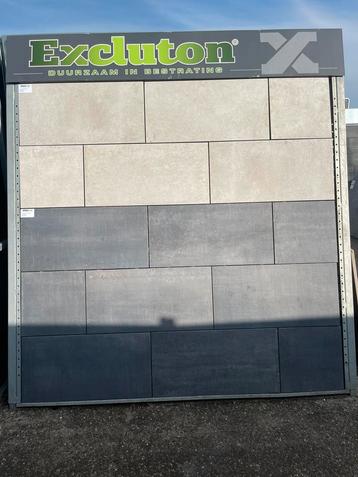 Opruiming keramiek geoceramica insta grey 40x80x4cm OP=OP 