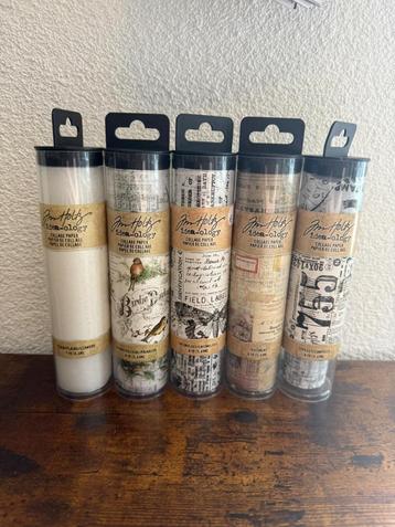 Tim Holtz Idea-Ology Collage Paper beschikbaar voor biedingen