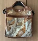 Handtas.   vintage!!!      leder!!!, Sieraden, Tassen en Uiterlijk, Tassen | Damestassen, Ophalen of Verzenden, Gebruikt, Bruin