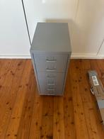 HELMER IKEA metalen ladekast donkergrijs, Huis en Inrichting, Kasten | Ladekasten, Minder dan 50 cm, 5 laden of meer, Ophalen of Verzenden