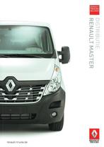 Folder Renault Master (2017), Verzenden, Zo goed als nieuw, Renault
