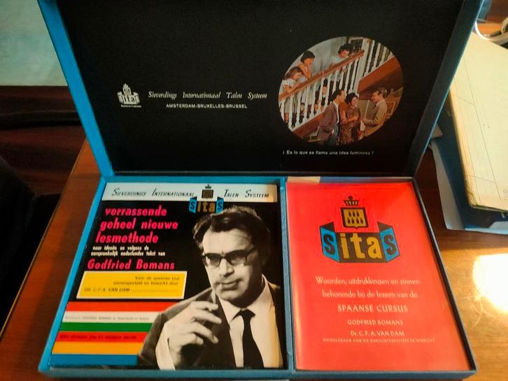 SITAS Spaanse taalcursus Bomans 1964 - Compleet!, Boeken, Studieboeken en Cursussen, Gelezen, Niet van toepassing, Ophalen of Verzenden