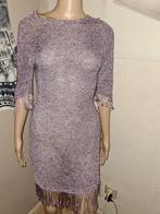 Jurk paars gebreid maat 36/S, Kleding | Dames, Paars, Ophalen of Verzenden, Zo goed als nieuw, Maat 36 (S)