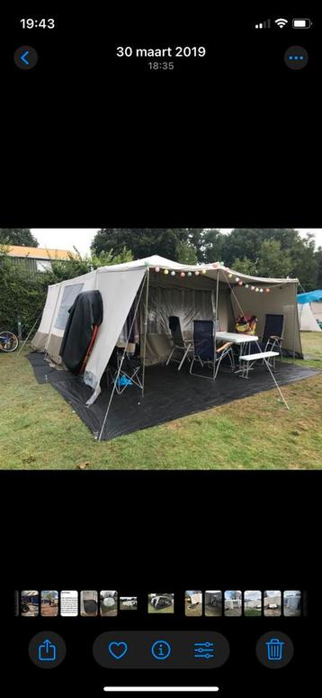 Vouwwagen 7x5 walker kamperen beschikbaar voor biedingen