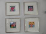 Vier zeefdrukken van Wouter Stips, Antiek en Kunst, Kunst | Litho's en Zeefdrukken, Ophalen