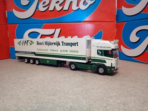 Scania 144 koeloplegger Mijderwijk Tekno, Hobby en Vrije tijd, Modelauto's | 1:50, Nieuw, Bus of Vrachtwagen, Tekno, Ophalen of Verzenden
