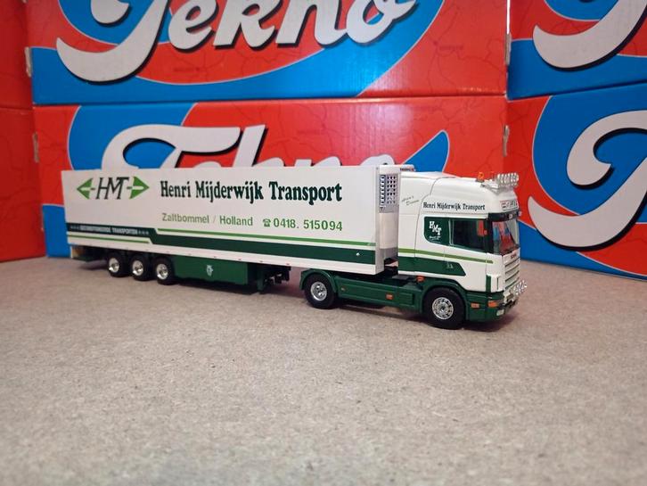 Scania 144 koeloplegger Mijderwijk Tekno, Hobby en Vrije tijd, Modelauto's | 1:50, Nieuw, Bus of Vrachtwagen, Tekno, Ophalen of Verzenden
