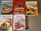 5 Nieuwe Kookboeken - Aziatisch, Pasta, Tapas, Vegetarisch, Boeken, Kookboeken, Azië en Oosters, Vegetarisch, Tapas, Hapjes en Dim Sum
