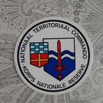 Vintage sticker korps nationale reserve Commando, Overige typen, Ophalen of Verzenden, Zo goed als nieuw