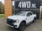 Ford Ranger 3.0 V6 240 PK 3500 KG 2 P/ VAN EURO 6 - 2024 BPM, Automaat, Gebruikt, Zwart, 2124 kg