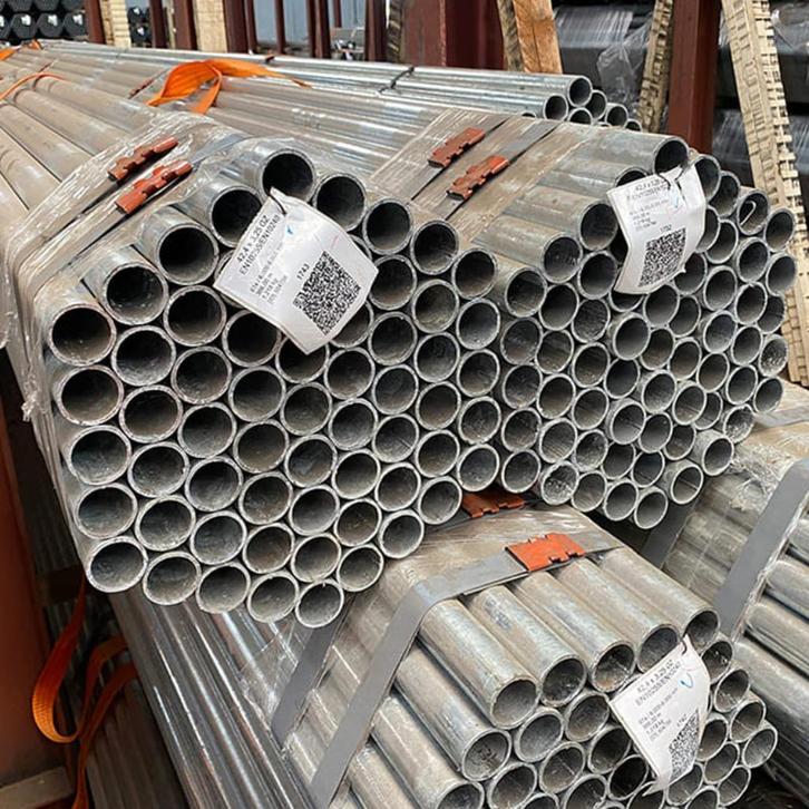 Gegalvaniseerde buizen / buis 6 meter Ø 42,4 mm x 2,6 mm, Doe-het-zelf en Verbouw, Buizen en Afvoer, Nieuw, Rechte buis, Overige materialen
