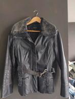 Jas Jack Leder/ Leer van het merk Arma Women maat S/M 36/38, Kleding | Dames, Jassen | Winter, Ophalen of Verzenden, Gedragen