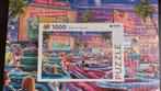 Rebo puzzel - Drive-in Movies - 1000 stuks - compleet! retro, Ophalen of Verzenden, 500 t/m 1500 stukjes, Gebruikt, Legpuzzel